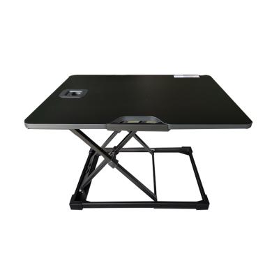 China Adjustable (Height) Stand Up Sit Down Computer Desk Quality Regular Standing Convertible Laptop Desk for sale