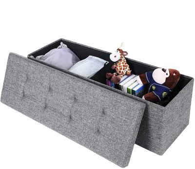 China Multifunctional Modern Home Furniture Foldable Luxury Stool With Storage for sale