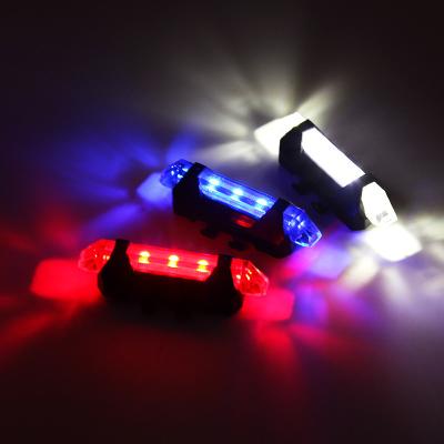 China Perfect Rechargeable Bicycle Light Rechargeable Warning Tail Light Outdoor Riding Highlight Parts LED Bicycle Light for sale