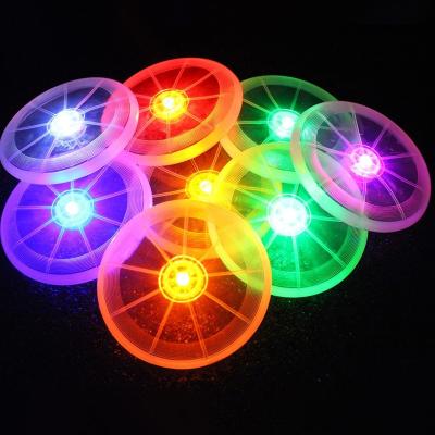 China Latest Dogs New Arrival Design Training Pet Toys LED UFO Dog Flight Discs for sale