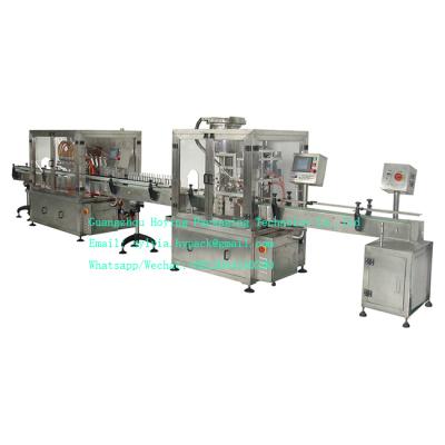 China Fully Automatic Food Sauce And Jam Filling Production Line for sale