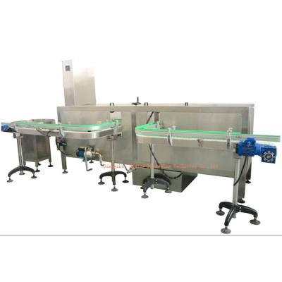 China Guangzhou Glass Jars Manufacturer Glass Jar Washing Machine , Bottle Rinsing Linear Machine for sale