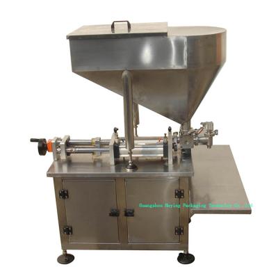 China Small Production Food Low Capacity Pasta Meat Sauce Filling Packaging Machine for sale