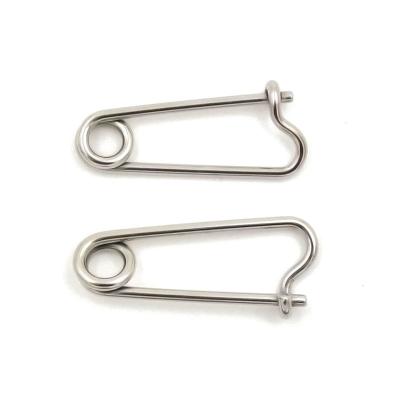 China FASHIONABLE 316L stainless steel U-hook nose ring clip paperclipearring for sale