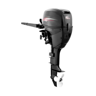 China Ce Approved Outboard Engine 4 Stroke 15HP Electric Start Long Shaft Boat Motor HDF15FEL for sale