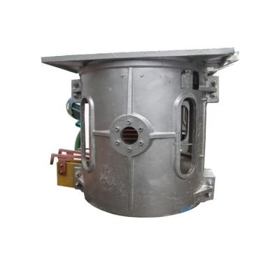 China Scrap Induction Melting Furnace JP 500kgs Medium Frequency Aluminum Induction Melting Furnace For Ingot for sale