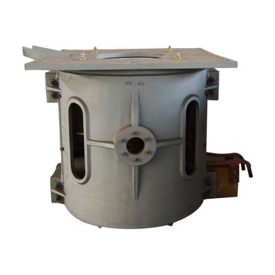 China Drop Induction Melting Furnace JP 500KW 200KW Alumenium Shell 500 Kg Melting Furnace for sale