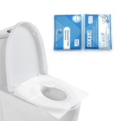 China Custom Printed Disposable Flushable Paper Toilet Seat Cover for sale