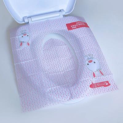 China Hot Sale 1/24 Disposable Times OEM Virgin Wood Pulp Printed Toilet Seat Paper Covers for sale