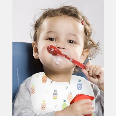 China Baby Antibacterial Disposable Waterproof Aprons For Kids Fashion Breathable Short Sleeve Bib Baby Apron for sale