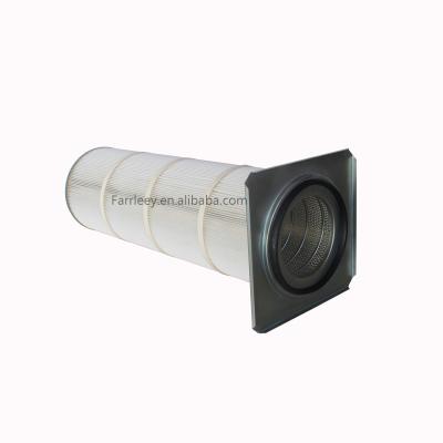 China Shot Blasting Industry Pleated Jet Pulse Air Cartridge for sale