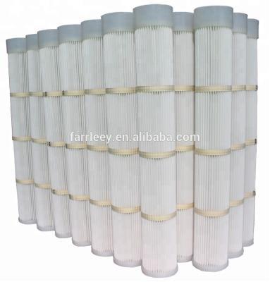 China Factory High Efficiency Pleated Filter Cartridge Air Inlet for sale