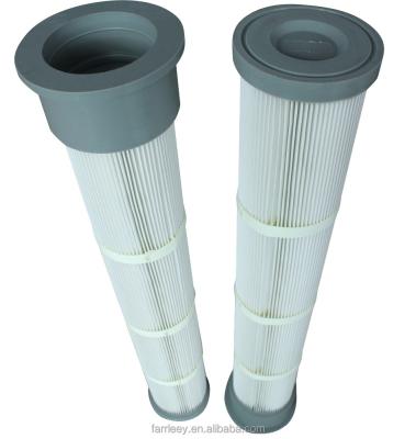 China Farrleey Factory Pleated Dust Collector Air Filter Cartridge for sale