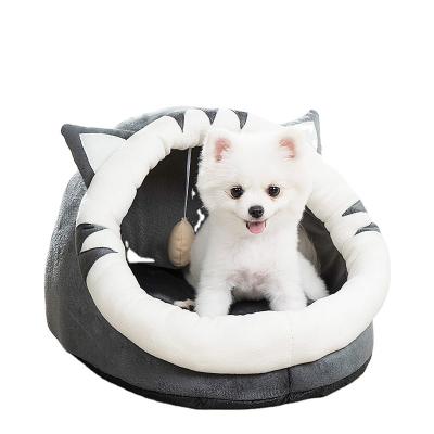 China All-Season Stocked House for Both Dogs and Cats Winter Warm Enclosed Kennel for Dogs Removable and Washable Pet Bed for sale