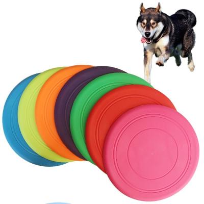 China Stocked Pet Supplies Dog Toy Pet Training Toy Soft Frisby Folding Dog Toys for sale