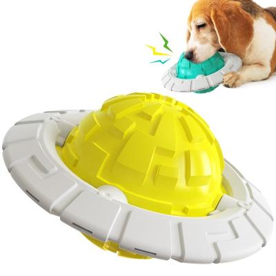 China Pet Supplies Stored Amazon Frisby Ball Dog Toy Pet Interactive Squeaky Toy New for sale