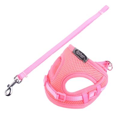 China Stored Pet Supplies Wholesale Color Dog Chest Strap Pet Vest Traction Border Belt for sale