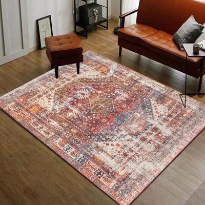 China Printed Washable Rugs Dotted Rugs Area Rugs Non-Slip Home Decor for sale