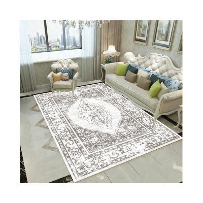 China New Design Washable Printed Chenille Blankets Printed Rug In Living Room for sale