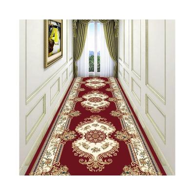 China Washable European Woven Carpet For Stairs Hotel Aisle Cover Entrance Mat Floor Home Cover for sale