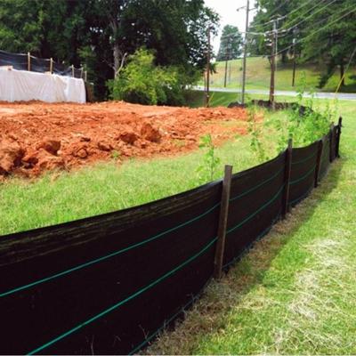 China Contemporary Eco Friendly PP Woven Geotextile Fabric For Safety Fence Warning Barrier Silt Fence In Construction Sites Farms for sale