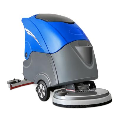 China VOL-550 Hotels Walk Behind Floor Scrubber Cleaning Equipment Floor Scrubber for sale