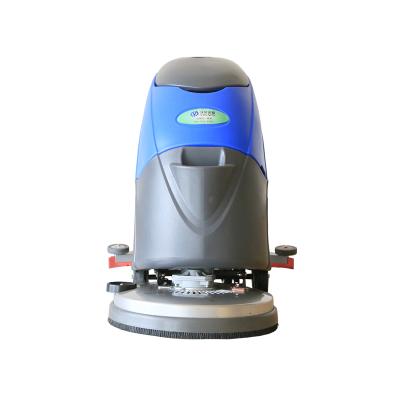 China Hotels VOL-550 Portable Push Hand Double Brush Automatic Floor Sweeper for sale