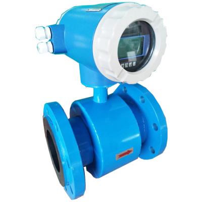 China PTFE/PFA/F46/Neoprene/Polyurethane Water Flow Meter Wireless Digital Alcohol Electromagnetic Flow Meter Factory for sale