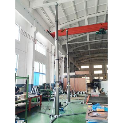 China 9m Heavy Duty High Pneumatic Telescopic Masts-Lighting Telescopic Mast-PHT-70105090 for sale