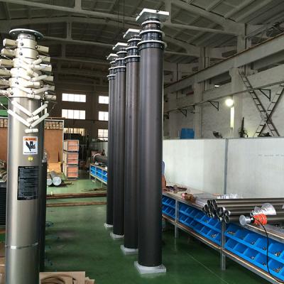 China 15m Heavy Duty Pneumatic Telescopic Masts-Lighting Telescopic Mast-PHT-80B07150 for sale