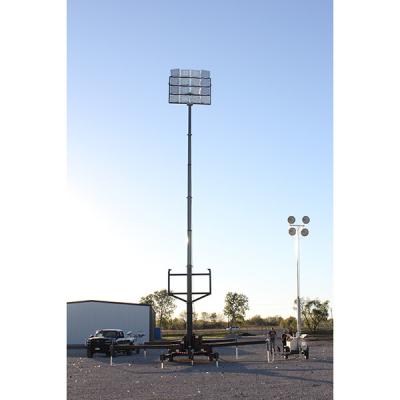 China 15m high lighting mast-15m telescopic mast-15m pneumatic telescopic mast-LED lighting mast for sale