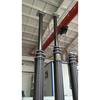 China 15m LED high lighting mast-15m telescopic mast-15m pneumatic telescopic mast for sale