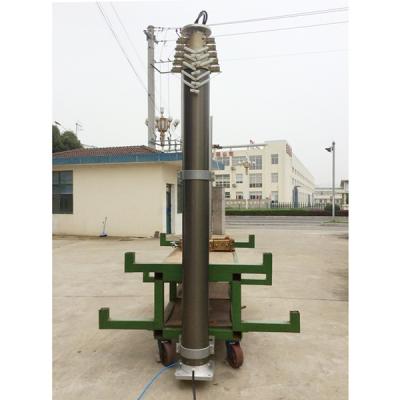 China 12m lighting mast-heavy duty lockable pneumatic telescopic lighting masts, emergency light for sale