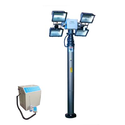 China Pan Tilt Zoom Lighting Tower Mast system for sale