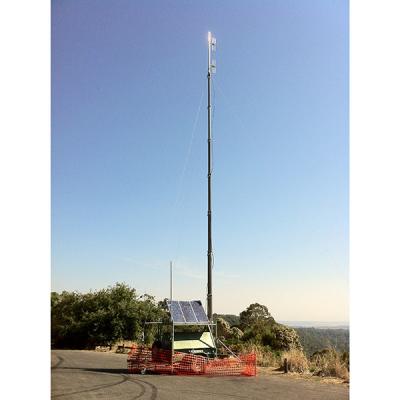 China 21m antenna mast tower/ pneumatic telescopic mast for sale