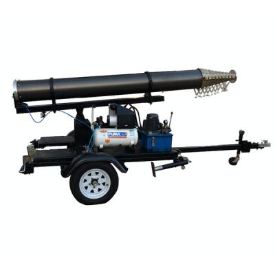 China hydraulic lifting pneumatic telescopic masts trailer system for mobile telecommunication for sale