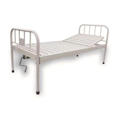 China Used In Hospital Price Hebei Factory One Cheap Function 1 Crank Hospital Bed In Ward for sale