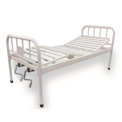 China Used In Hospital Price Hebei Factory Two Function Clinic Cheap Bed 2 Crank Hospital Bed In Ward for sale