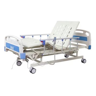 China Used In Electric Hospital Competitive Price 3 Movements ICU Bed Three Functions High / Low Adjust Motorized Hospital Bed for sale