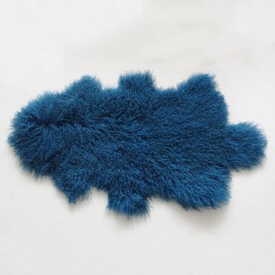 China Eco-friendly Super Soft Wool Rug Natural Australian Tibet Sheep Skin Rug Cover For Home Plush Tibet Carpet Blanket for sale