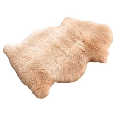 China Eco-friendly Shaggy Blanket Australia Sheepskin Colorful Sheepskin Rugs Rugs For Living Room Decoration Real Shaggy Sheepskin Area Rug for sale