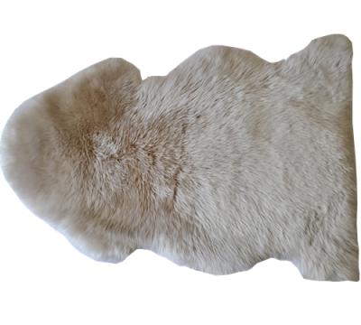 China Eco-Tan New Zealand Factory Supply 100% Hot Sale Sheepskin Rug Fur Blanket Bedroom Sheepskin Blanket for sale