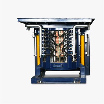 China Factory 1 ton smelt iron and steel induction scrap iron smelting furnace for sale