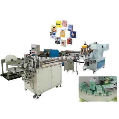 China High Cost Effective Handkerchief Processing Machine Pouch Tissue Paper Paper Production Line for sale