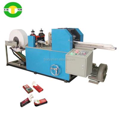 China High Quality Mini Tissue Paper Embossing Automatic Pocket Napkin Making Machine for sale