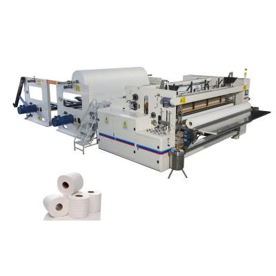 China Factory small toilet paper roll paper making machine price for sale