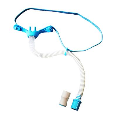 China Match Ventilators and Disposable Oxygen O2/CO2 Anesthetic Medical Consumables Machines Nasal High Cannula Disposable Nasal Cannula for sale