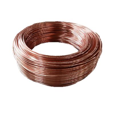 China YiNai 6/8mm Red Color Copper Copper Ground Bars Round 6/8mm Copper Bars for sale