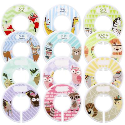 China Wholesale Closet Circle Organization Waist Hanger For Divided Baby Baby Plastic Closet for sale