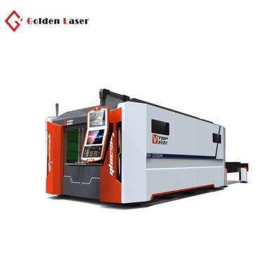 China Laser CUTTING 2500w 4000w 6000w IPG Full Enclosed CNC Fiber Laser Cutting Machine with Shuttle Table for Metal Plate for sale